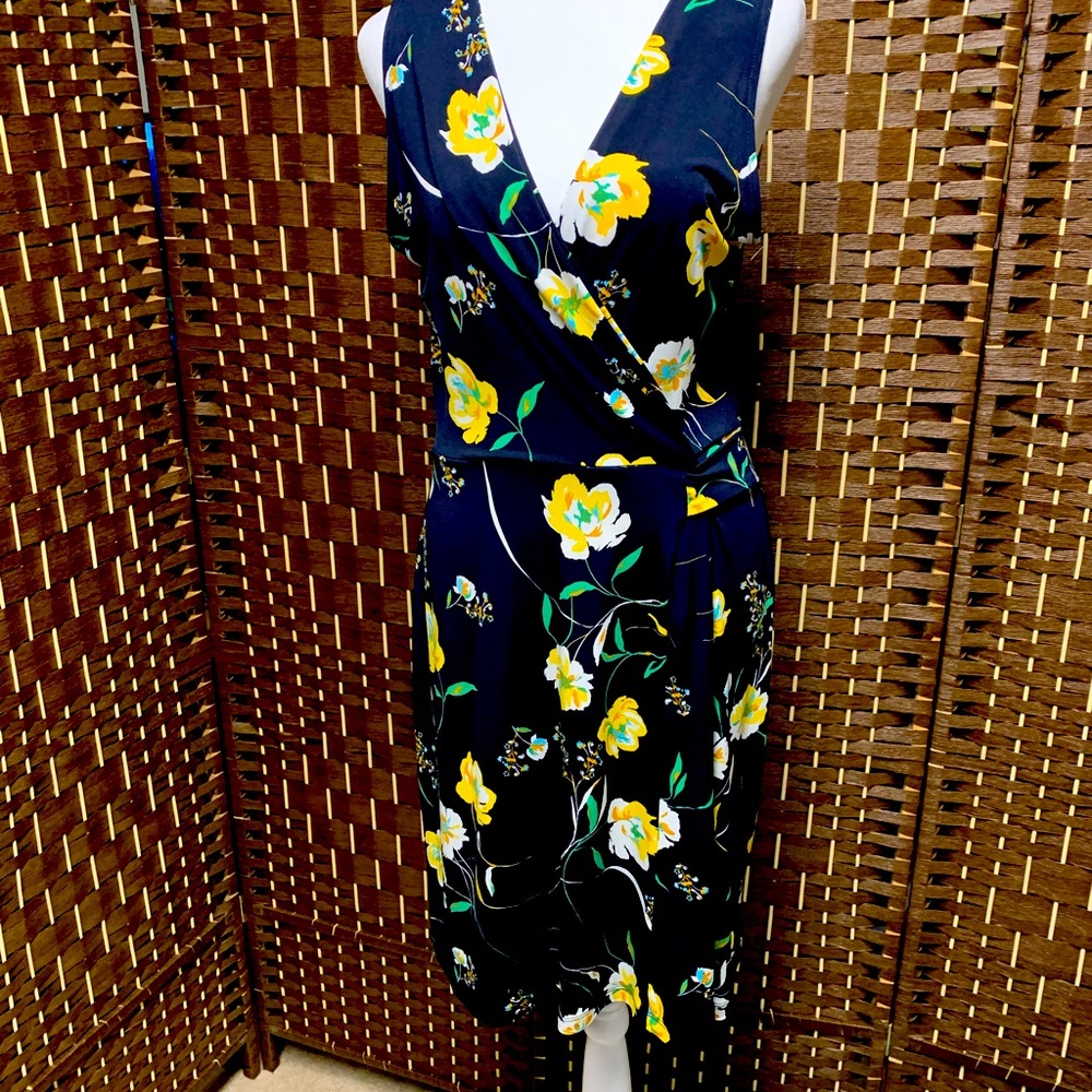 Kaileigh Seanna faux wrap dress
